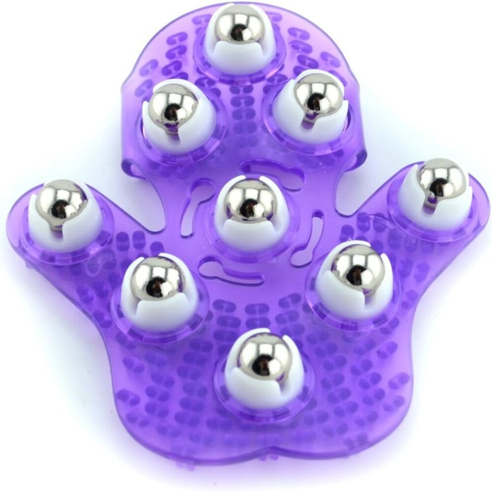 Massage Roller Full Body Mini Handheld Ball Massager 360 Degree(1 Pcs(Any Coor))